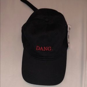 “DANG.” Black hat